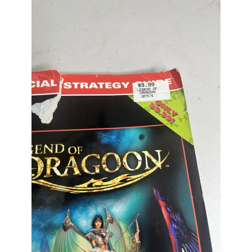 Legend of Dragoon Prima Official Strategy Guide Sony PlayStation PS1